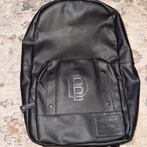 Buffalo David Bitton Pebbled Black Backpack